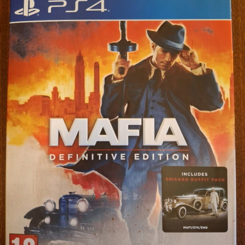 Mafia Definitive Edition PS4 game like new