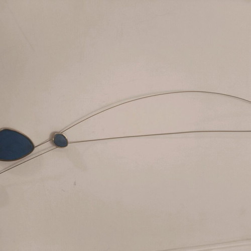 Silver handmade necklace 925 like new, approximately 42 cm
