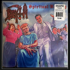 Death Spiritual Healing Vinyl, LP, Album, Deluxe Edition Special Edition, Custom Tri Color Merge
