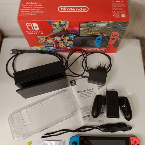 Nintendo Switch like new with 256GB memory card and accessories