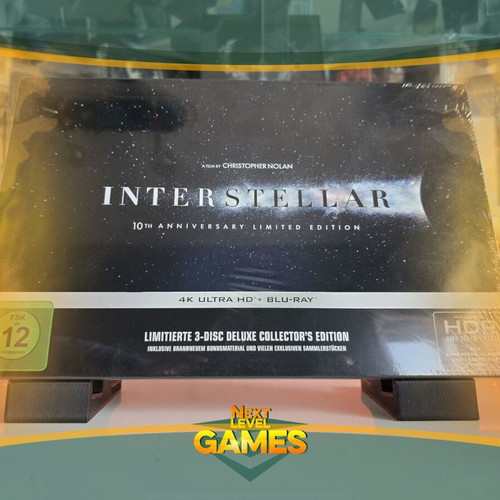 Interstellar 10th Anniversary 4K + Blu-ray Collector's Edition box set