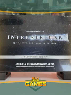 Interstellar 10th Anniversary 4K + Blu-ray Collector's Edition box set