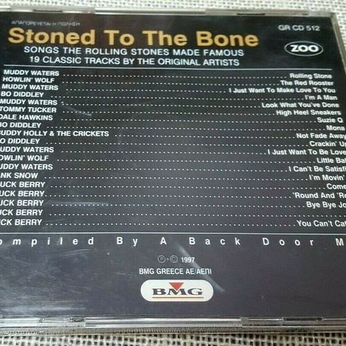 Stoned To The Bone CD used, blues collection