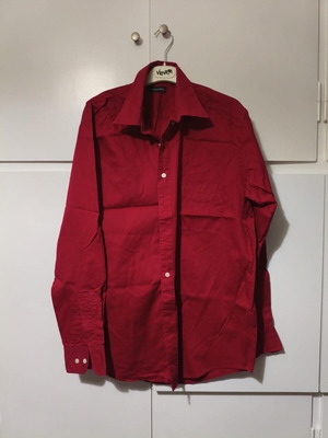 Springfield men's red shirt large like new