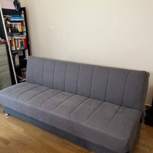 Sofa bed three-seater like new with storage space