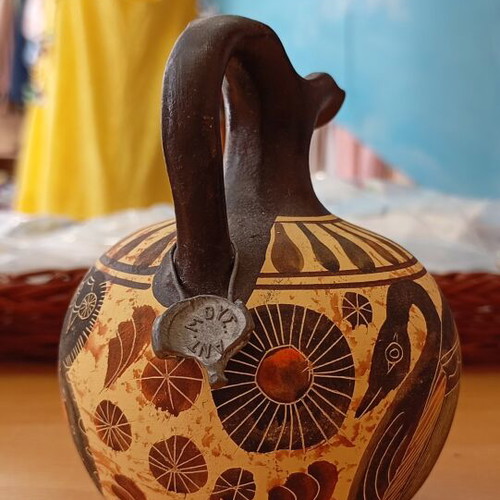 Ceramic Oinochoe Museum Replica Like New