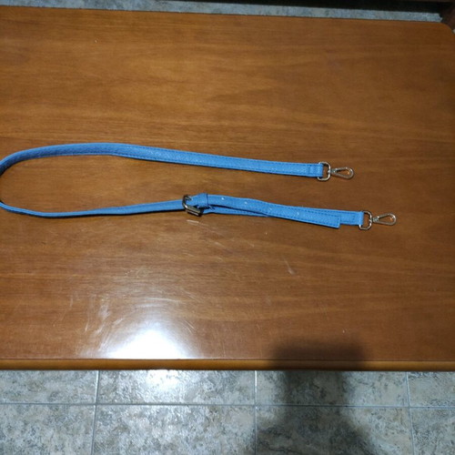 Bag strap like new, blue sea color
