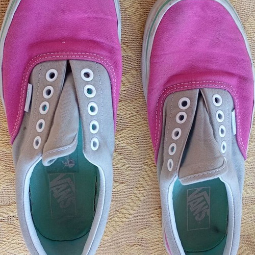 Pink Vans shoes size 41.5 without laces