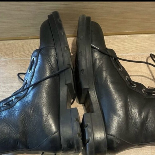 Stradivarius boots used, black, size 37