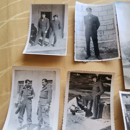 Military photos used, pack of 6, circa 1950