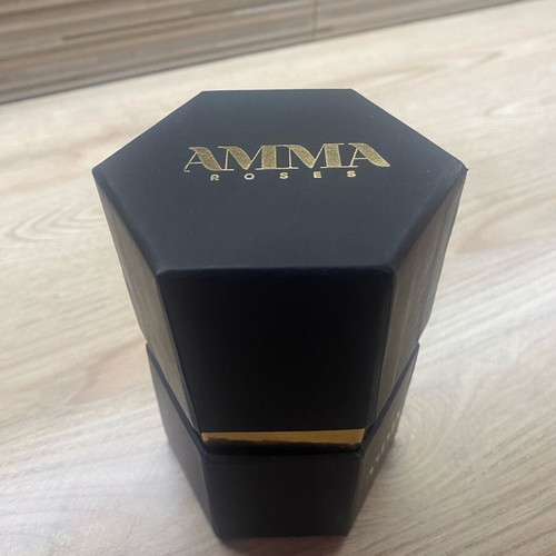 Amma Roses preserved red rose in hexagonal box like new