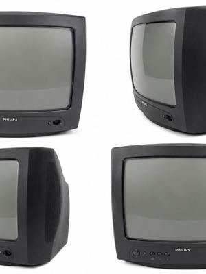 Philips CRT τηλεόραση μεταχειρισμένη, ιδανική για retro gaming setup