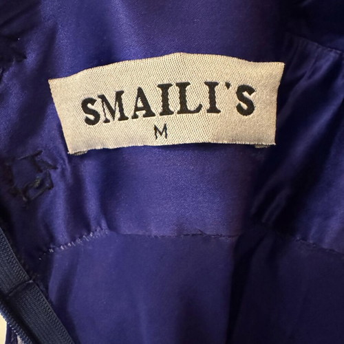 Smaili’s official dress like new, long blue with black details