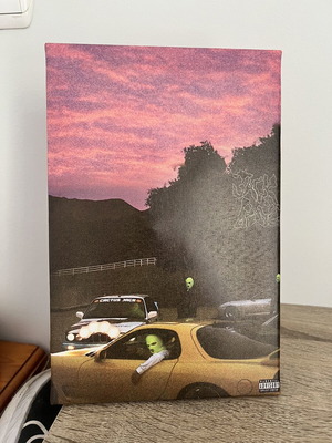 Travis Scott canvas art
