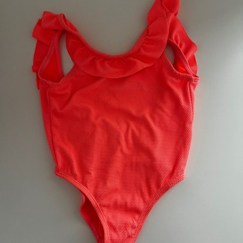 Children's swimsuit used for 3 years old orange fluorescent