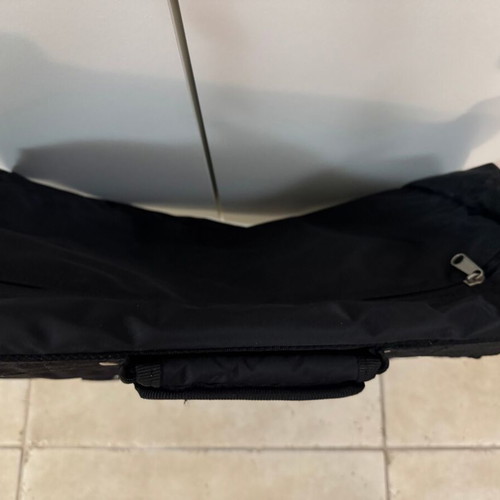 Zara shoulder bag for books or laptop with many pockets like new, black