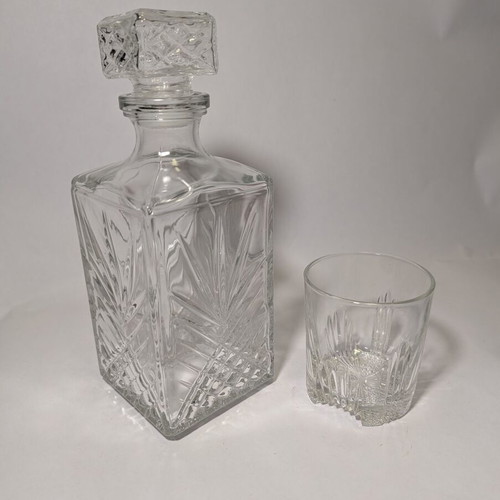 Bormioli Rocco Selecta Whisky Set new, 7 pieces, Made in Italy