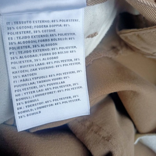 Carhartt Wip Abbott Pant pants like new, beige, size S