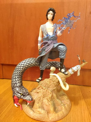 Sasuke Uchiha figure from Naruto series like new