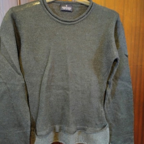 Trussardi Jeans sweater gray like new, size S