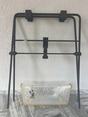 Stokke Fix Bath XL σετ σαν καινούργιο με αναδιπλούμενη βάση