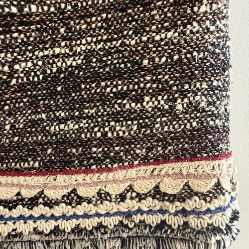 Aslanis Home mini skirt with ethnic boho design