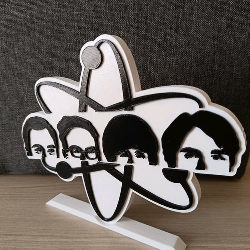 The Big Bang Theory collectible figure new, 3d printing