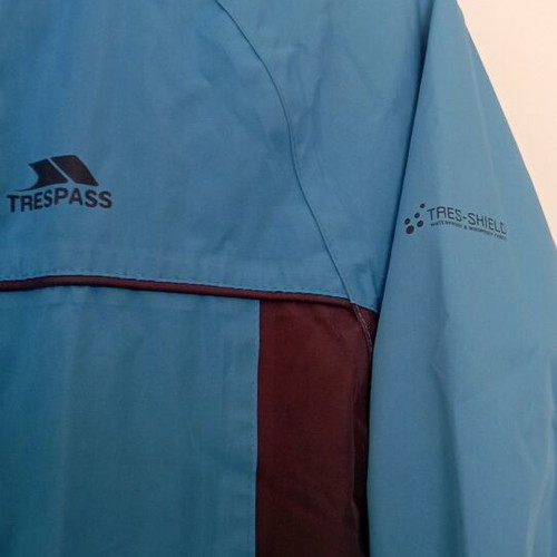 Trespass Windbreaker Jacket for Boys 11-12 Years Used, Blue