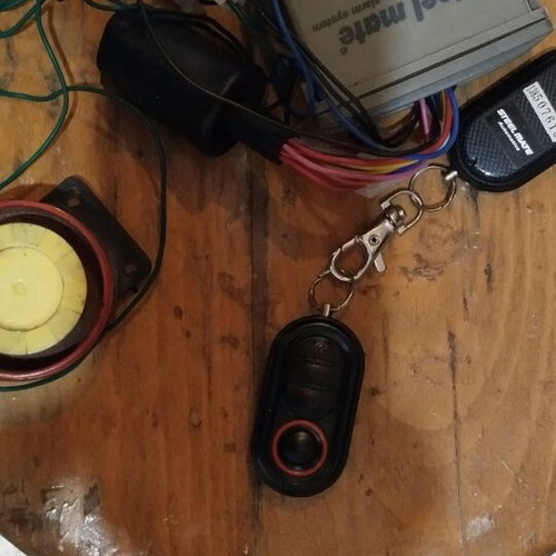 Steelmate motorcycle alarm used, compatible with bamdit 650 and others
