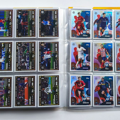 Topps Match Attax Champions League & Europa League 2025-2026 complete set like new