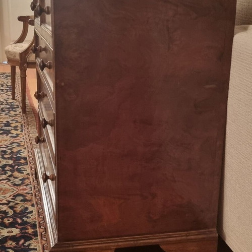 Vintage dresser used with three large and two small drawers