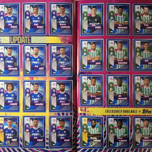Topps UEFA Champions League 2022-23 Album like new, nearly complete