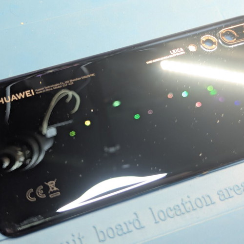 P20 Pro back cover used, dark blue, genuine