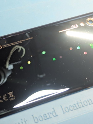 P20 Pro back cover used, dark blue, genuine