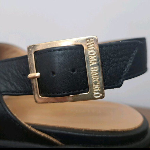 Paloma Barceló Platform Sandals like new, leather, size 36.5