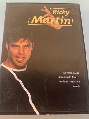 Ricky Martin Live in Spain αυθεντικό DVD μεταχειρισμένο, Pop