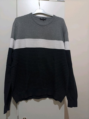 Men's LC Waikiki sweater XL like new, black and gray