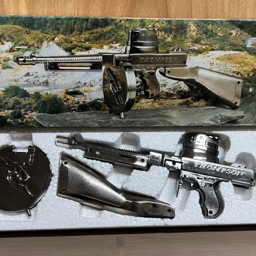 Table lighter machine gun new, large size, decorative