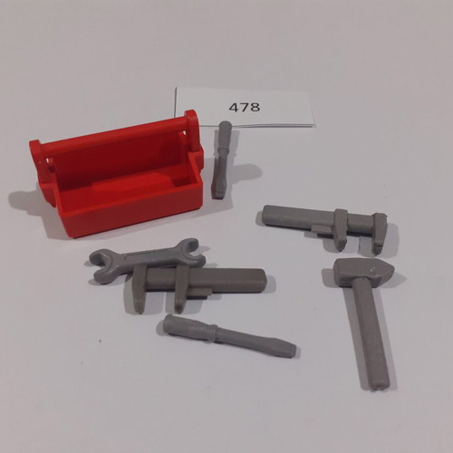 Playmobil toolbox 478 with tools