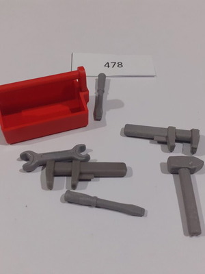 Playmobil toolbox 478 with tools