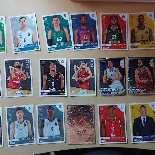 Panini Euroleague 25/26 stickers