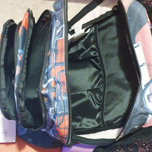 Bag with 3 compartments like new for multiple uses