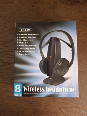 SF-880 wireless headphones 8 in 1 new