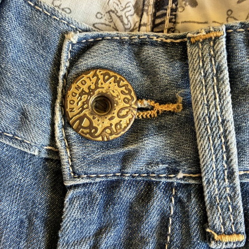 Pepe Jeans New Frisky Y2K denim shorts size S blue vintage like new