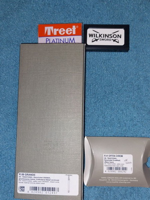 Muhle R89 Grande safety razor with R41 head and Braun XT5300, like new
