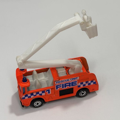 Matchbox 1981 Snorkel πυροσβεστικό όχημα με σκάλα