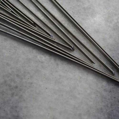 Metal barbecue skewers like new, pack of 16 pieces