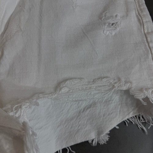 Jean shorts Zara white, like new, size M 38 10