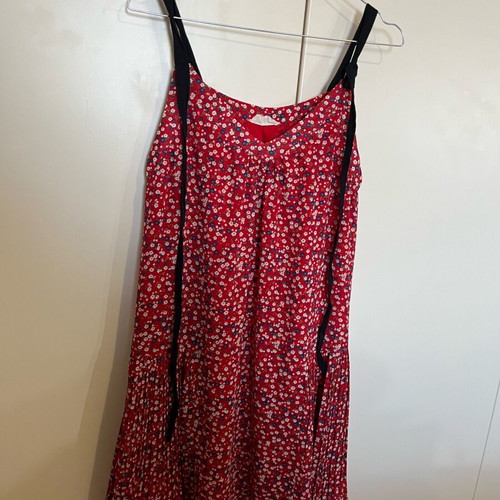 Floral dress The Korner red size 40 like new