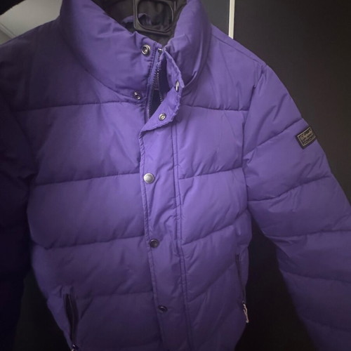 Superdry purple puffer jacket like new